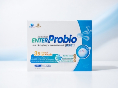 Ảnh của Men vi sinh Enter Probio Blue+ 4 vỉ x 5 ống hỗ trợ tiêu hóa