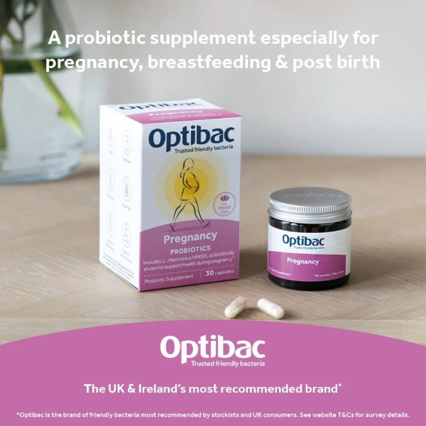 Ảnh của [HÀNG NHẬP KHẨU] Optibac Pregnancy  Men Vi Sinh hỗ trợ tiêu hóa Cho Mẹ Bầu (Hộp 30viên)