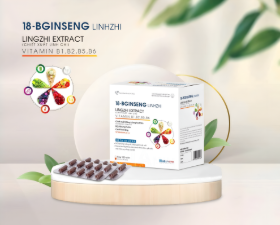 Viên uống 18B Ginseng Linhzhi - Bổ Sung Dưỡng Chất, Tăng Cường Sức Khỏe (Hộp 100viên)