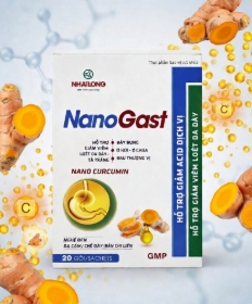 Gel uống Nanogast hỗ trợ dạ dày (hộp 20 gói)