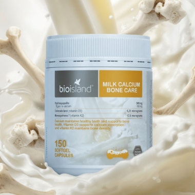 Ảnh của BioIsland Milk Calcium Bone Care Canxi sữa giúp bổ sung Canxi chắc khỏe xương (150 viên)