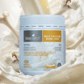 Viên uống BioIsland Milk Calcium Bone Care Canxi sữa cho mẹ bầu (150 viên)