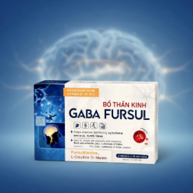 Bổ thần kinh Gaba Fursul hộp 30 viên hỗ trợ tê bì đau nhức