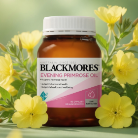 Tinh dầu hoa anh thảo Blackmores Evening Primrose Oil cân bằng nội tiết nữ (190 viên)