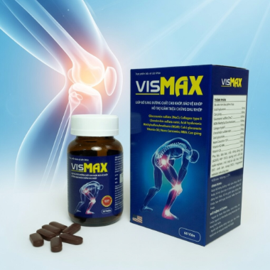 Ảnh của Viên uống Vismax hỗ trợ thoái hóa khớp, giảm đau khớp Lọ 60 viên