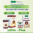 Ảnh của Litho Plus – Viên uống bổ sung canxi tảo biển (lọ 60 viên)