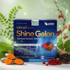 Shine Galon hỗ trợ bảo vệ gan giải độc  Hộp 100 viên