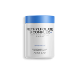 Methylfolate B Complex Codeage – Bổ sung Folate hoạt tính và vitamin nhóm B hỗ trợ sức khỏe toàn diện