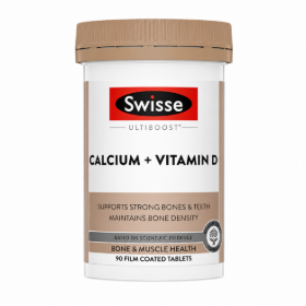 [HÀNG NHẬP KHẨU] Calcium Citrat +  Vitamin D Lọ 90 viên SWISSE giúp hỗ trợ giảm nguy cơ loãng xương xuất xứ ÚC