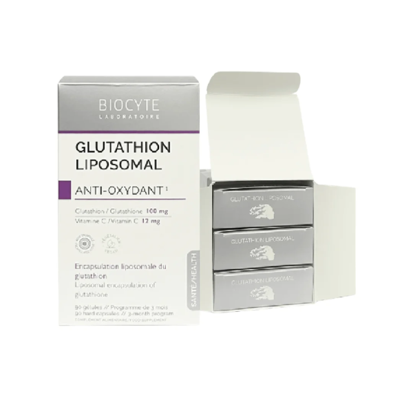 Ảnh của [HÀNG NHẬP KHẨU] Glutathion Liposomal BIOCYTE hỗ trợ làm sáng da Hộp 90 viên từ Pháp