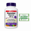 Ảnh của Webber Naturals Magnesium Bisglycinate 200mg – Viên Magie Glycinate, Lọ 120 viên (Canada)