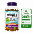 Ảnh của Webber Naturals Omega 3 Triple Strength 900mg – Viên Dầu Cá, Lọ 120 viên (Canada)