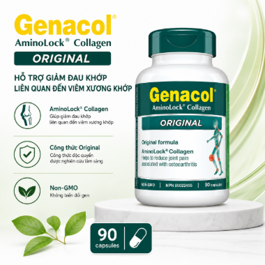 Ảnh của [HÀNG NHẬP KHẨU] Original GENACOL Collagen hỗ trợ tái tạo sụn khớp Lọ 90 viên