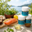 Ảnh của [HÀNG NHẬP KHẨU]  Fish Oil 1000mg L/200V HERBS OF GOLD Hỗ trợ tim mạch, não bộ (hộp 200viên)
