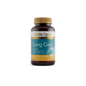 [HÀNG NHẬP KHẨU]Lung Care HERB OF GOLD Hỗ trợ giảm ho, đờm, bổ phổi (lọ 60viên)