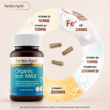 Ảnh của [HÀNG NHẬP KHẨU]Organic Iron Max HERB OF GOLD bổ sung sắt hữu cơ (lọ 30 viên)