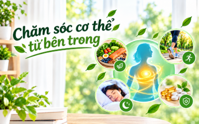 Càng lớn tuổi, cơ thể càng cần được chăm sóc từ bên trong